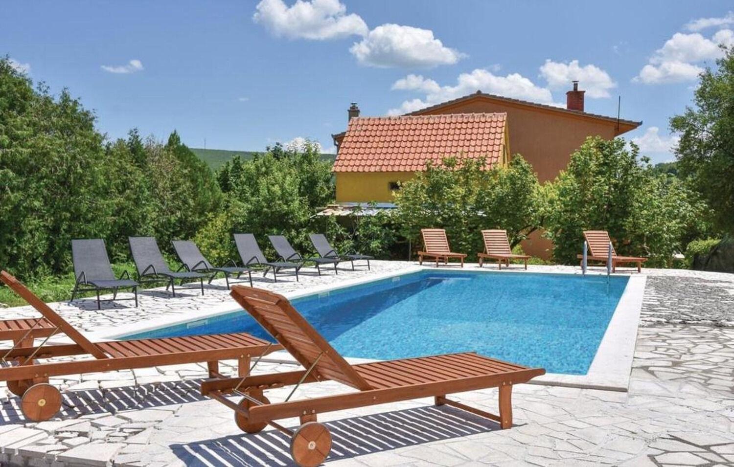Rooms Marija - Rooms With Pool Trilj Exteriör bild